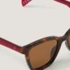 Acetate Tort Wayfarer Sunglasses