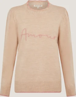 Ami Amour Jumper Natural