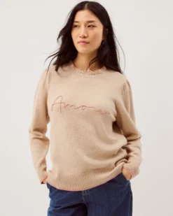 Ami Amour Jumper Natural