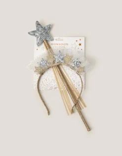 Angelica Star Headband & Wand Set