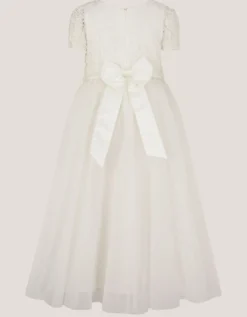 Anya Tulle Maxi Dress Ivory