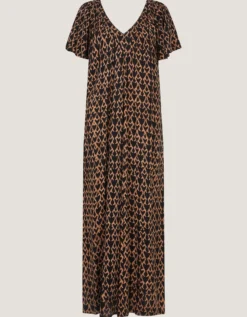 Arti Print Wide Leg Jumpsuit Black