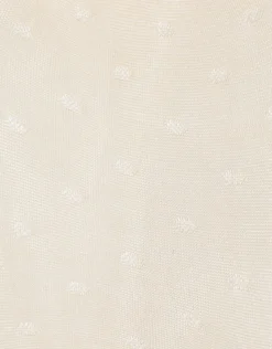 Baby Bridal Spot Tights Ivory