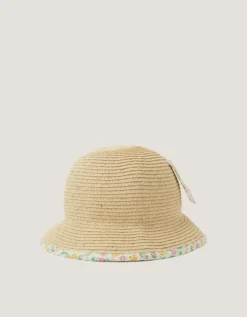Baby Bunny Straw Sun Hat Multi