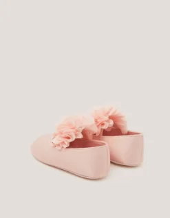 Baby Corsage Booties & Headband Set Pink