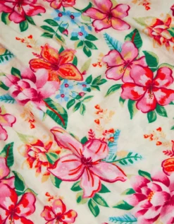 Baby Floral Print Playsuit Ivory