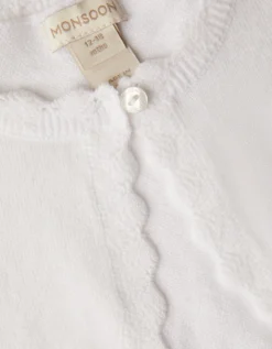 Baby Maeve Cardigan Ivory