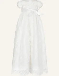 Baby Provenza Silk Christening Dress Ivory