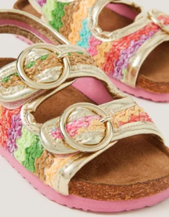 Baby Rainbow Stripe Sandals Multi