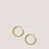 Beaded Hoop Earrings
