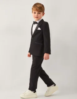 Benjamin 4-Piece Tuxedo Suit Black