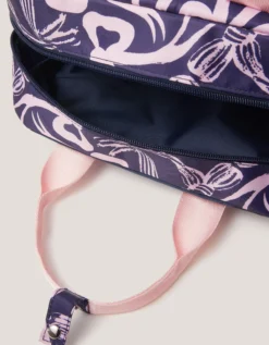 Bow Print School Backpack