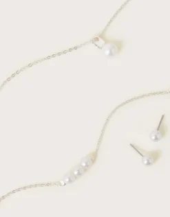 Bridesmaid Pearl Jewellery Set