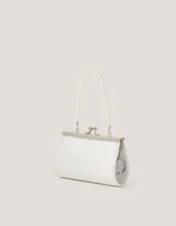 Bridesmaid Rosette Bag & Accessories Set Ivory