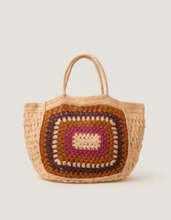 Cate Crochet Beach Bag
