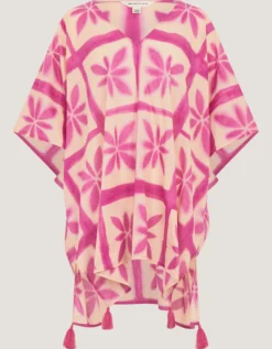 Cayla Artisanal Print Mini Kaftan