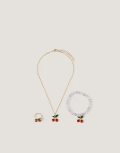 Cherry Jewellery Gift Box Set