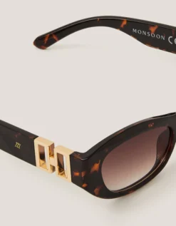 Chunky Oval Sunglasses