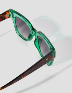 Contrast Chunky Square Sunglasses