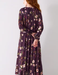 East Adelle Floral Print Maxi Dress Red