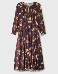 East Adelle Floral Print Maxi Dress Red