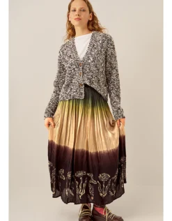 East Izzy Dip Dye Skirt Multi