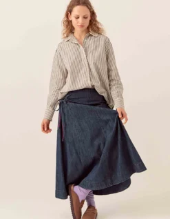 East Katya Tailored Striped Shirt Multi
