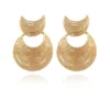 East Luna Wave Mini O Earrings