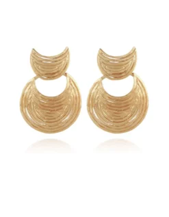 East Luna Wave Mini O Earrings