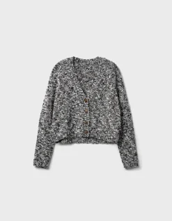 East Willow Boucle Knit Cardigan Brown