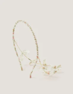 Embellished Floral Chain Headband