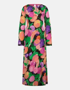 Fabienne Chapot Emile Fruit Print Midi Dress Multi