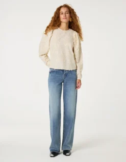 Fabienne Chapot Ida Embroidered Top White