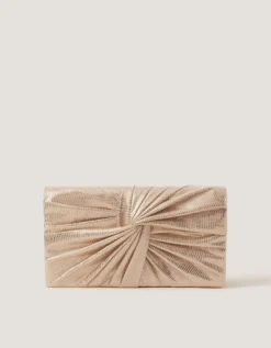 Fergie Twist Knot Clutch Bag