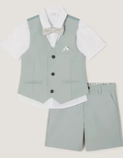Finn 4-Piece Short Suit Green