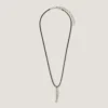 Fish Pendant Cord Necklace