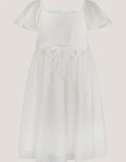 Floella Floral Lace Maxi Dress Ivory