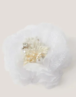 Flower Fascinator Hair Clip