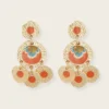 Gas Bijoux Illusion Hammered Gold-Plated Earrings