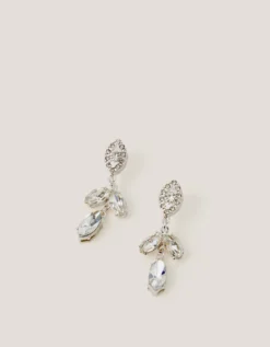 Gemstone Teardrop Earrings