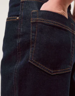 Hallie Regular Cropped Wide Leg Jeans Blue