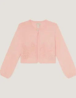 Harper Lace Cardigan Pink