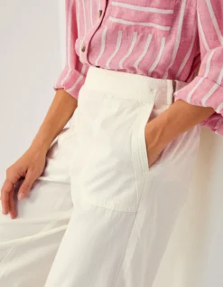 Harper Regular Wide Leg Jeans Natural
