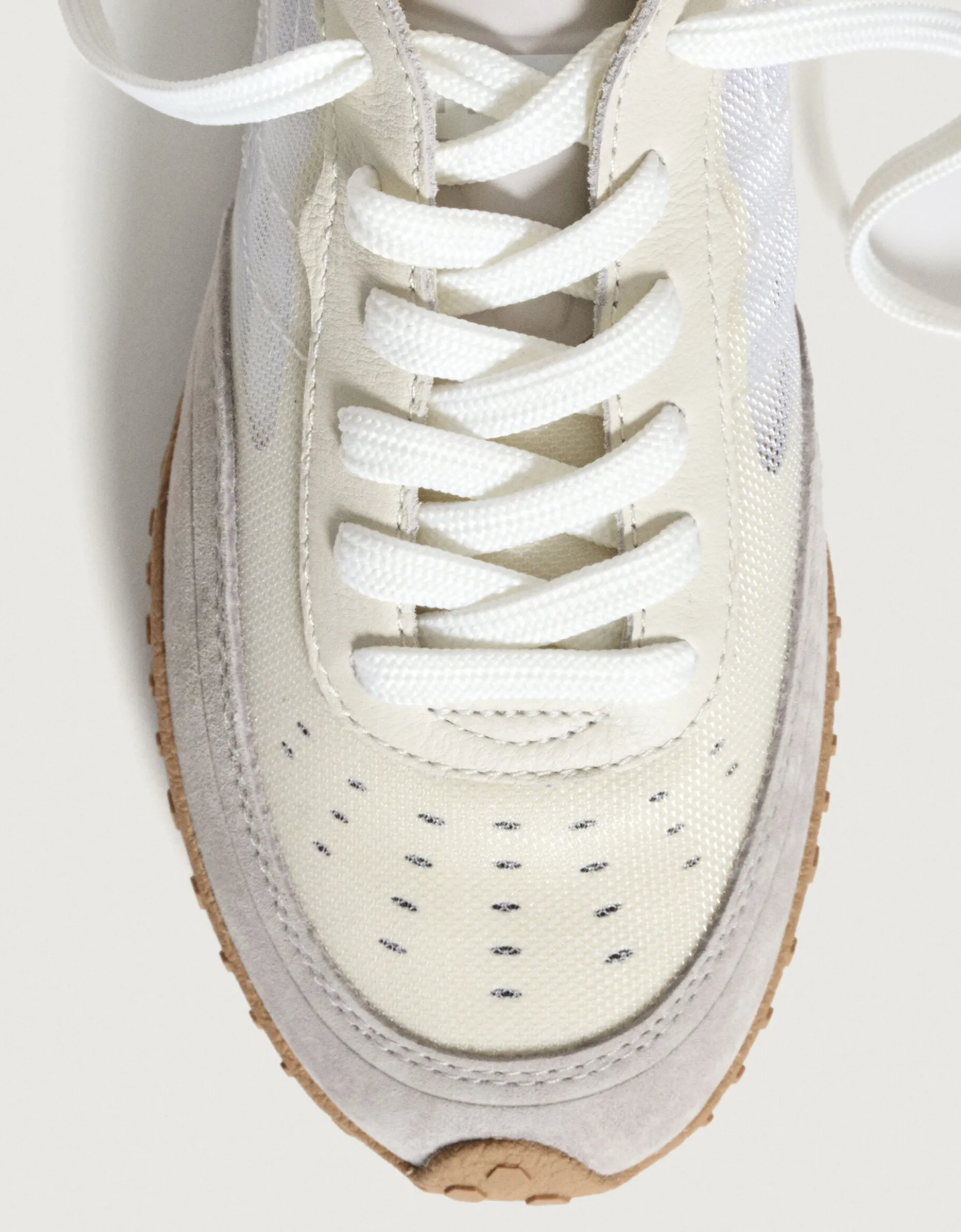 Hoff Bridge Mesh Trainers White