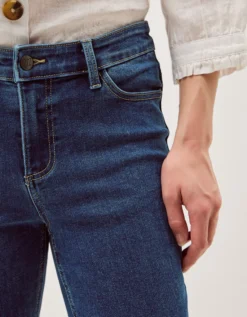 Idabella Cropped Skinny Jeans Blue