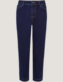 Idabella Cropped Skinny Jeans Blue