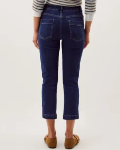 Idabella Cropped Skinny Jeans Blue