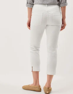 Idabella Cropped Skinny Jeans Natural