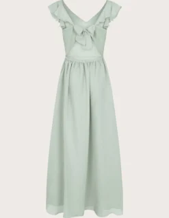 Indi Tie-Back Prom Dress Green