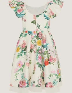 Kelli Botanical Floral Print Dress Multi
